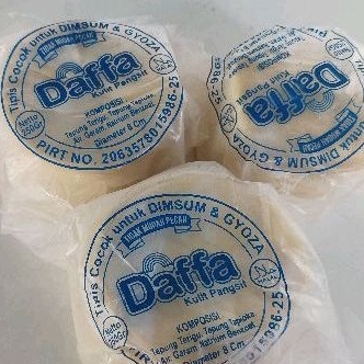 

Cuci Gudang Kulit DimsumGyoza Daffa Putih Frozen 25g