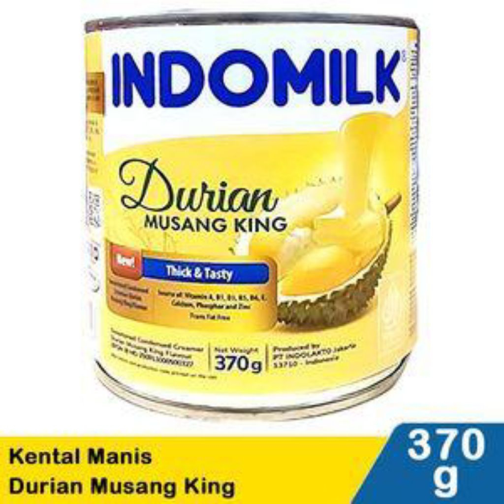 

Susu Indomilk Kaleng Durian 370 gr