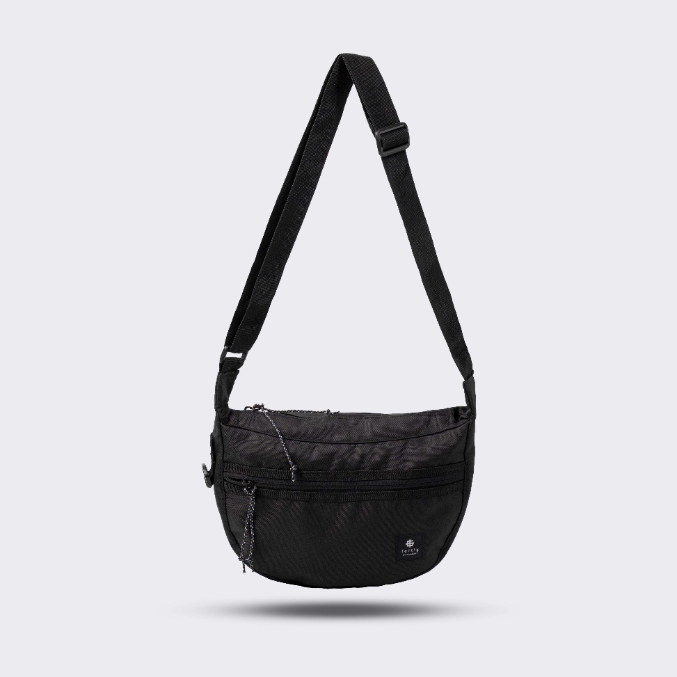 KODE C75G Fertig  Sakai Black  Tas Sling Bag  Tas Selempang Pria  Shoulder Bag
