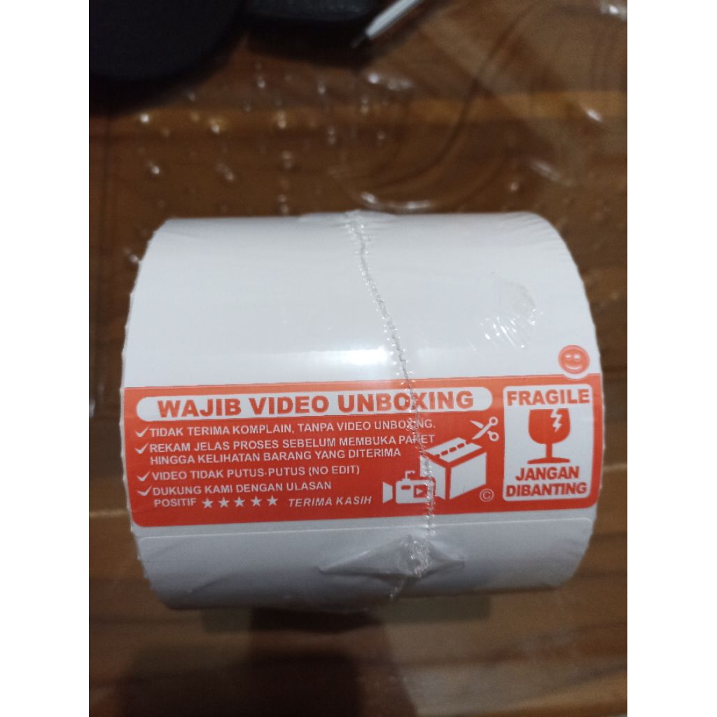 

Dck Kertas Thermal Unboxing Good 100x150 Awb Direct Thermal A6 Isi 500