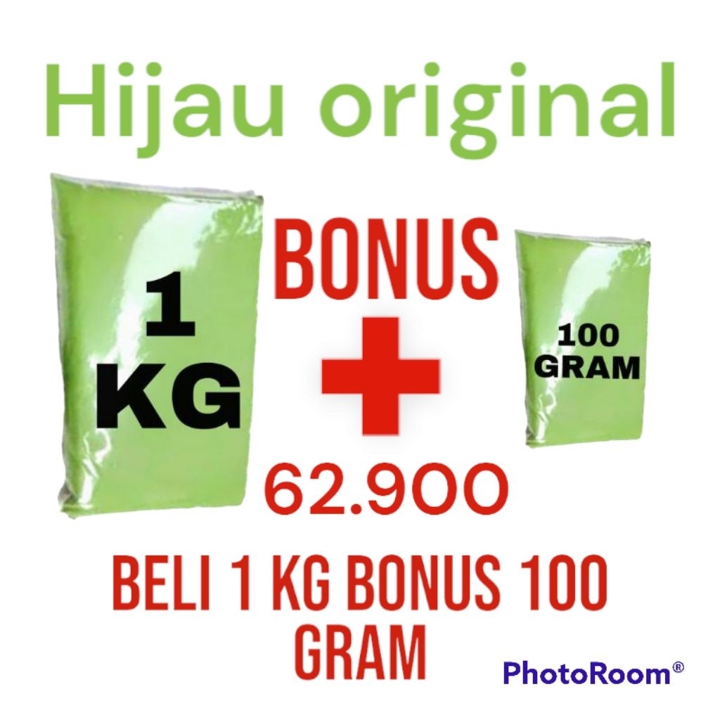 

bubuk seduh hijau 1 kg