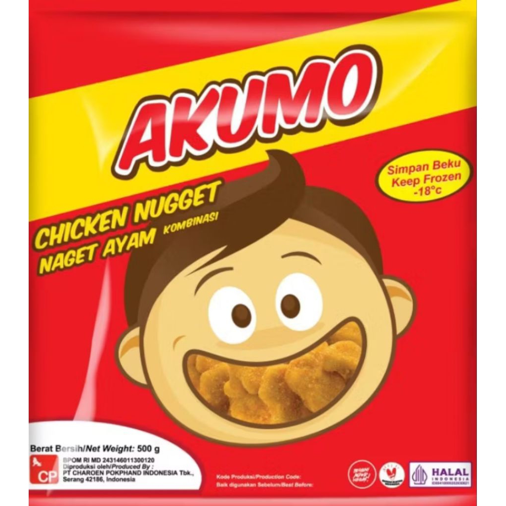 

NUGET AKUMO UKURAN 1 KG/500 GRAM