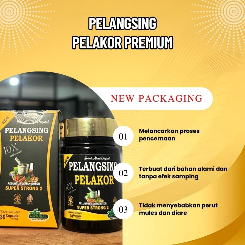 pil pelangsing pelakor strong 2 kemasan baru