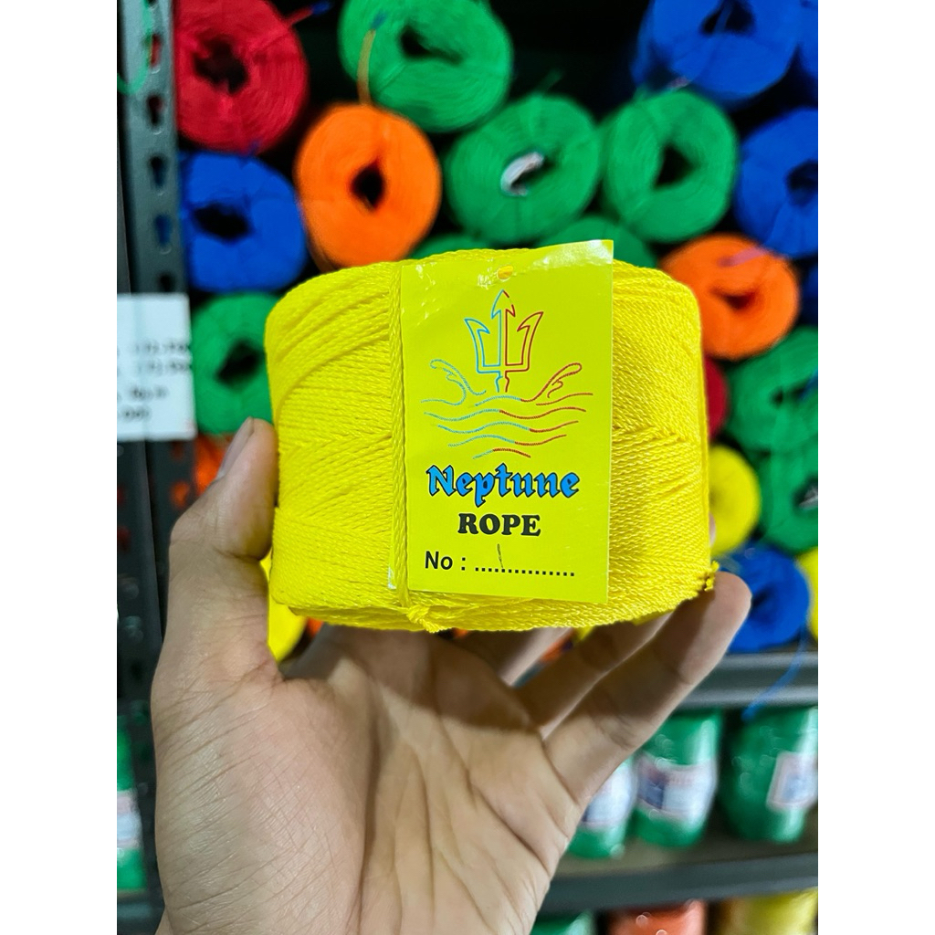 

Tambang 1mm 200 meter Kuning Neptune Rope / Tambang Kecil 1 mili - Tali Karamba / Tali Layangan