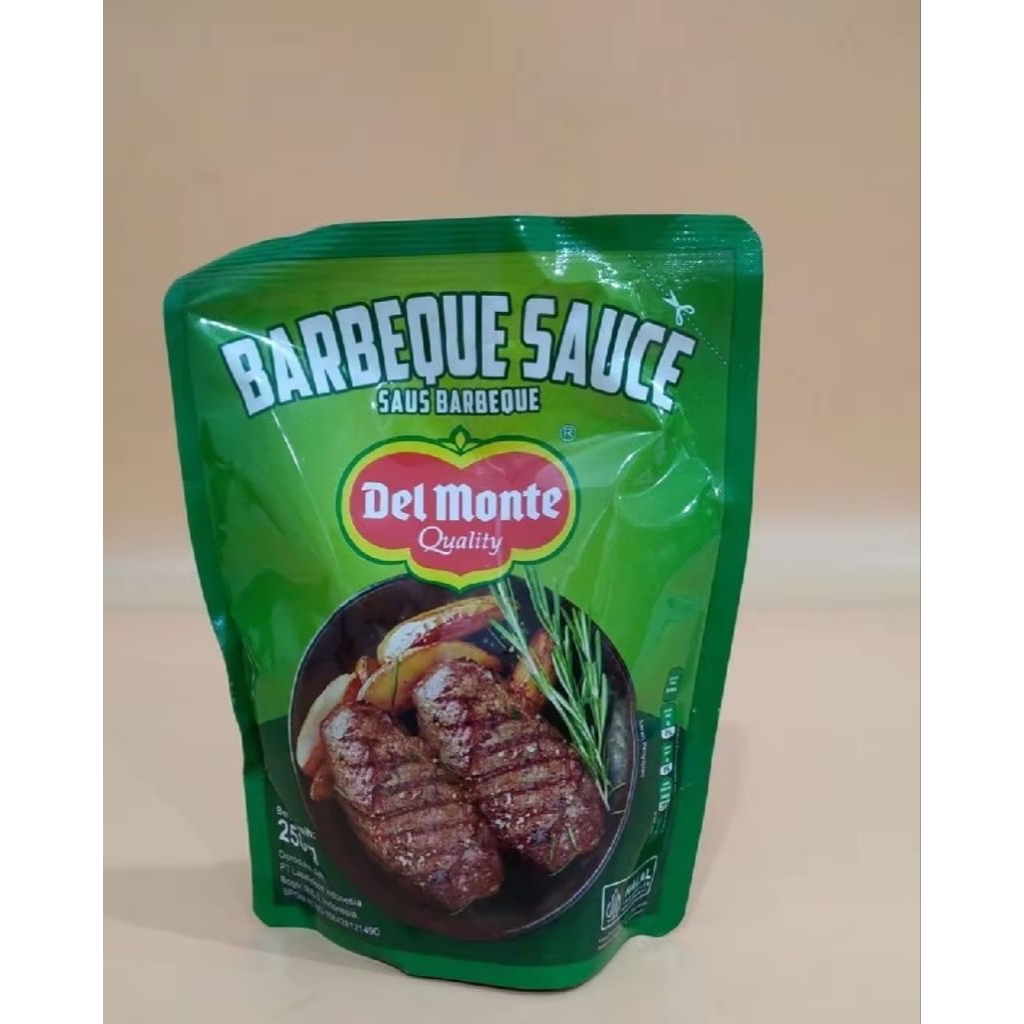 

Delmonte BBQ Sauce Saus Barbeque 250gr