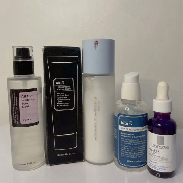 PRELOVED and NEW Skincare (Laneige, Cosrx, Klairs, La Roche)