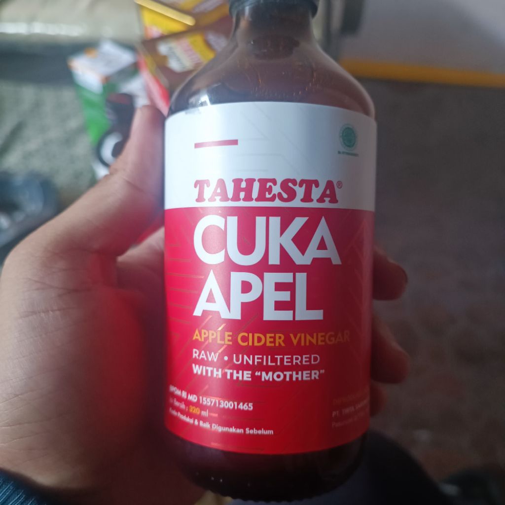 cuka apel tahesta,cuka apel bagus,cuka,apel,