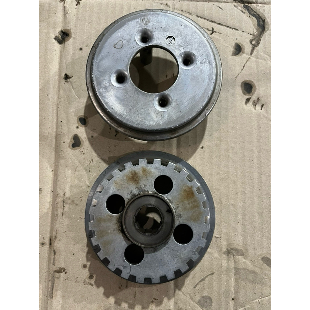 RUMAH KAMPAS KOPLING HOUSE KOPLING MEGAPRO TIGER REVO ORIGINAL COPOTAN