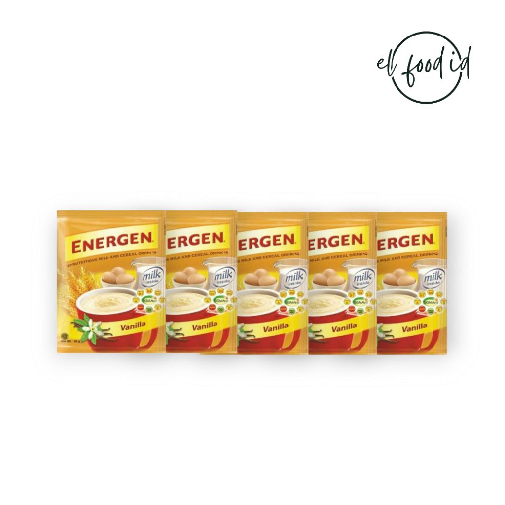 

Energen sereal vanila 34 gr isi 5 sachet