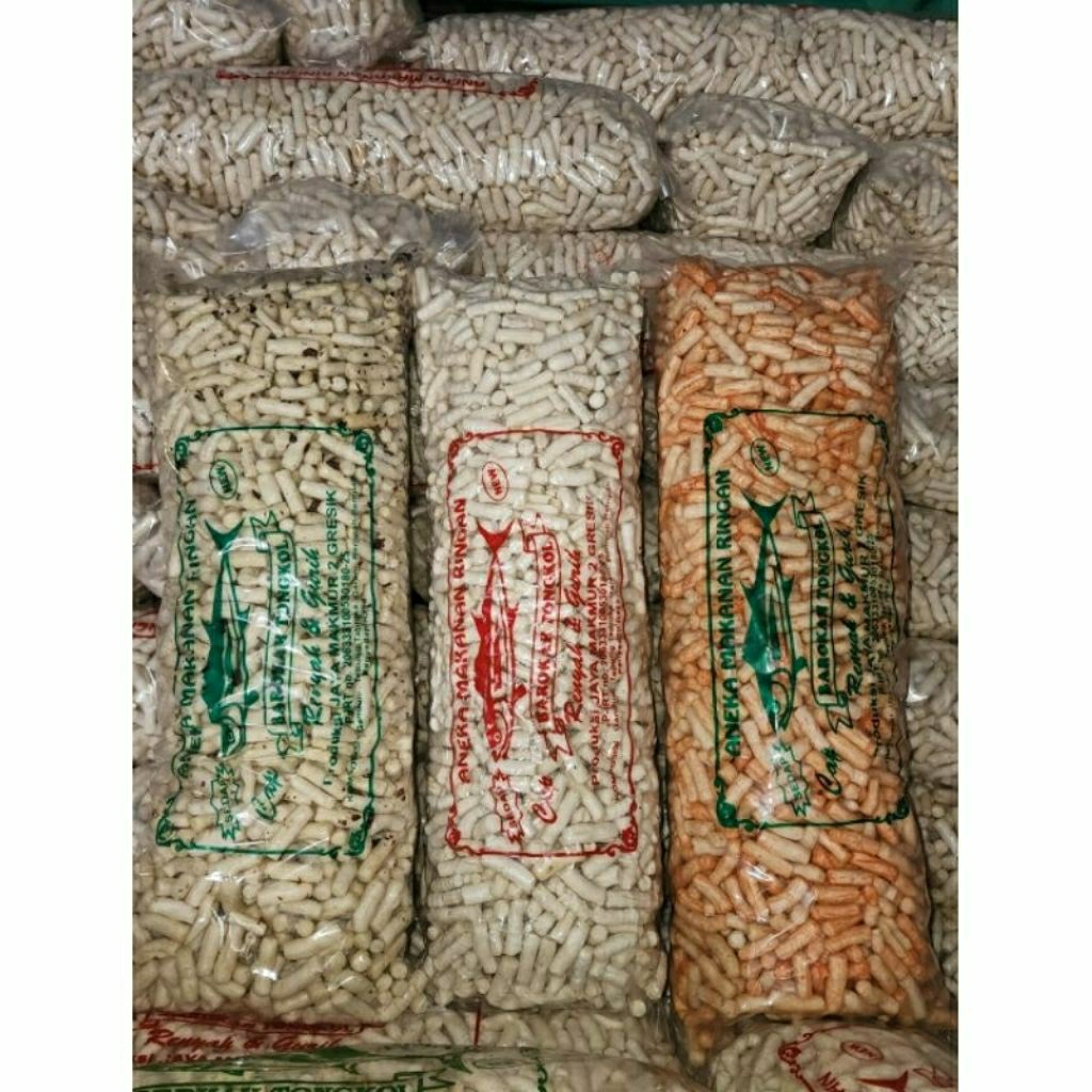 

Krupuk ikan Tongkol snack gurih 3 Rasa tersedia 500gr, 1kg