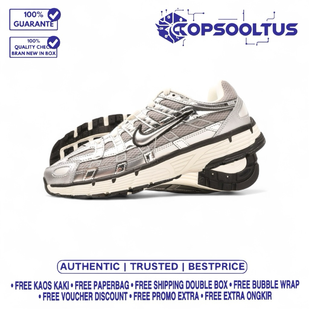 

Sneakers P' Silver Metallic 100'% Authentic Bnib.