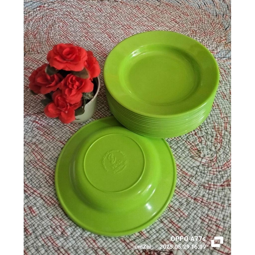 piring kecil melamin / tatakan melamin