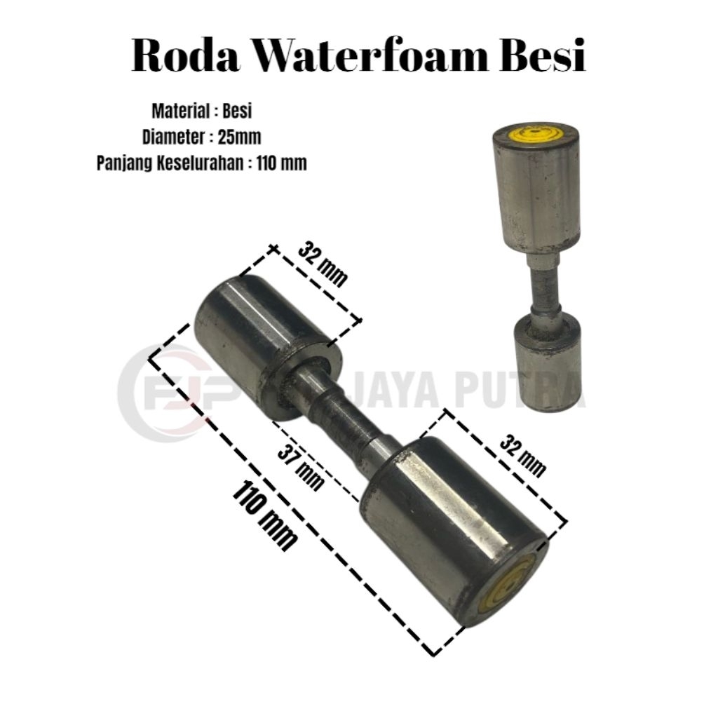 Roda Waterfoam Besi Roda Penuntun Pintu Pagar Besi | Roda Waterfoam Roda Atas Pagar Besi