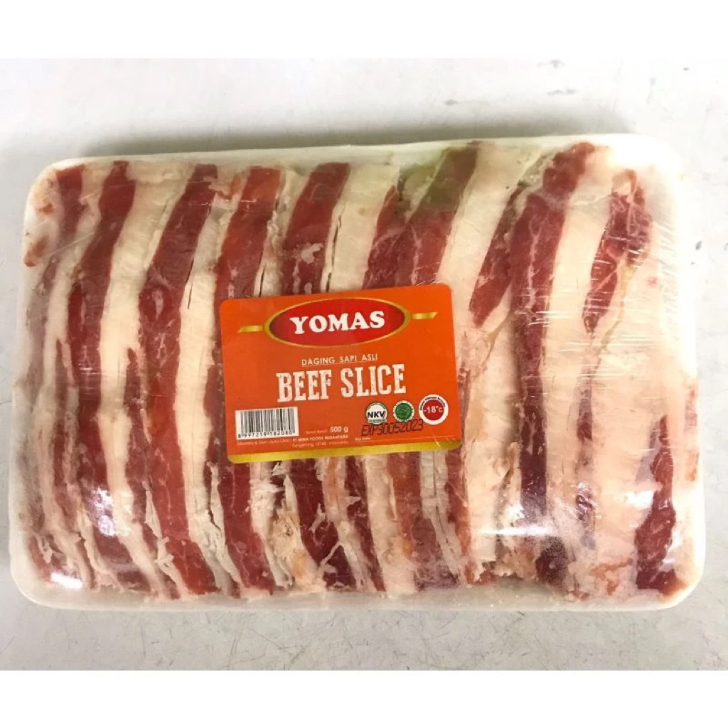 

Daging Sapi / Beef Slice Yomas 500 gr