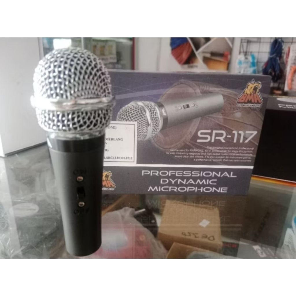 Mic Kendang Dut BMA SR 117 Microphone kabel BMA SR 117 MiC BMA SR 117