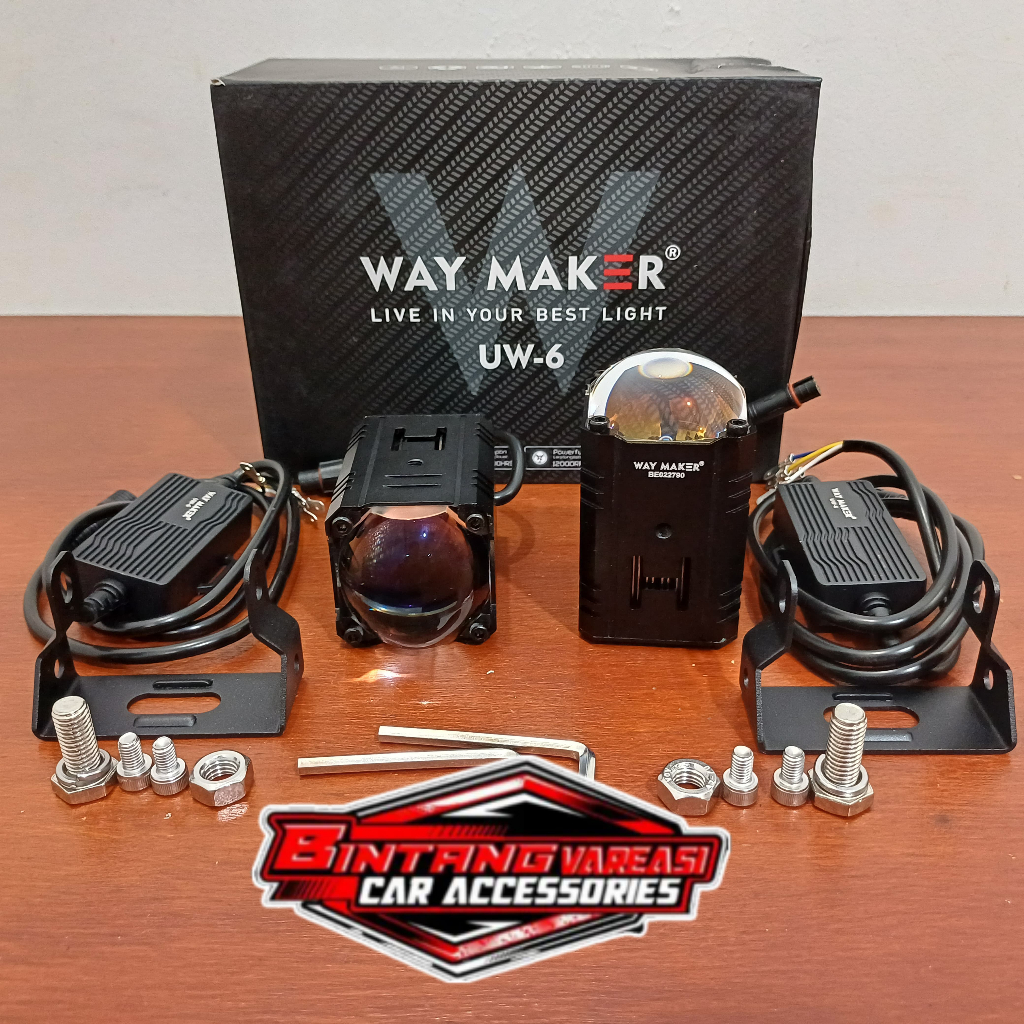 Lampu Tembak Mini Laser UPS Way Maker UW6 WE Wide Eye 90 Watt lampu sorot 1 mata ups way maker uw6