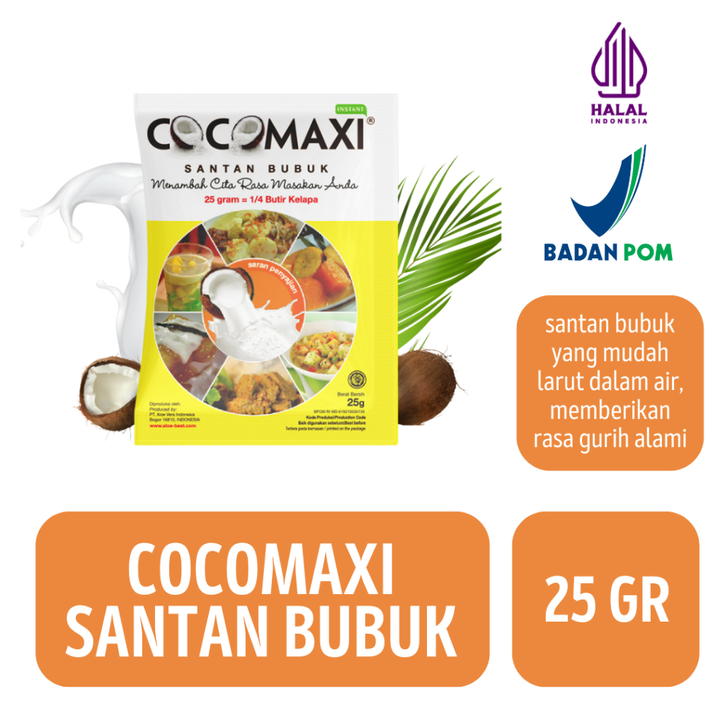 

Cocomaxi Santan Bubuk [25GR] HARGA PCS