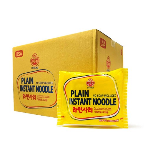 

Ottogi Ramen Sari - Plain Instant Noodle /BOX (100gr@48Pcs)