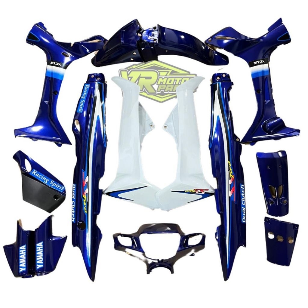 BODY FIZ R FULL SET HALUS BIRU PUTIH