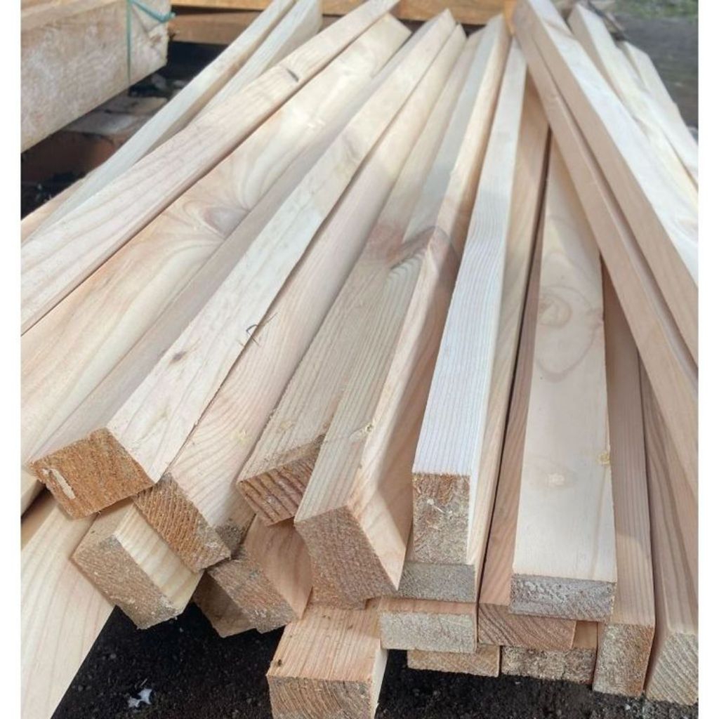 KAYU RENG STIK 3 X 4 KAYU KASO RENG USUK 3X4CM PANJANG 200CM KAYU SUDAH DI SERUT HALUS