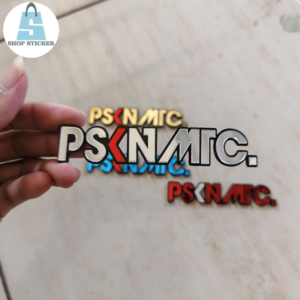 EMBLEM AKRILIK PSKNMTC STIKER EMBLEM AKRILIK LOGO PSKNMTC