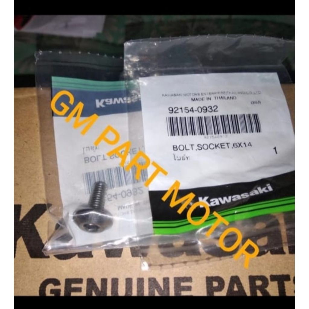 baut spakbor depan Ninja 250fi 250 fi original