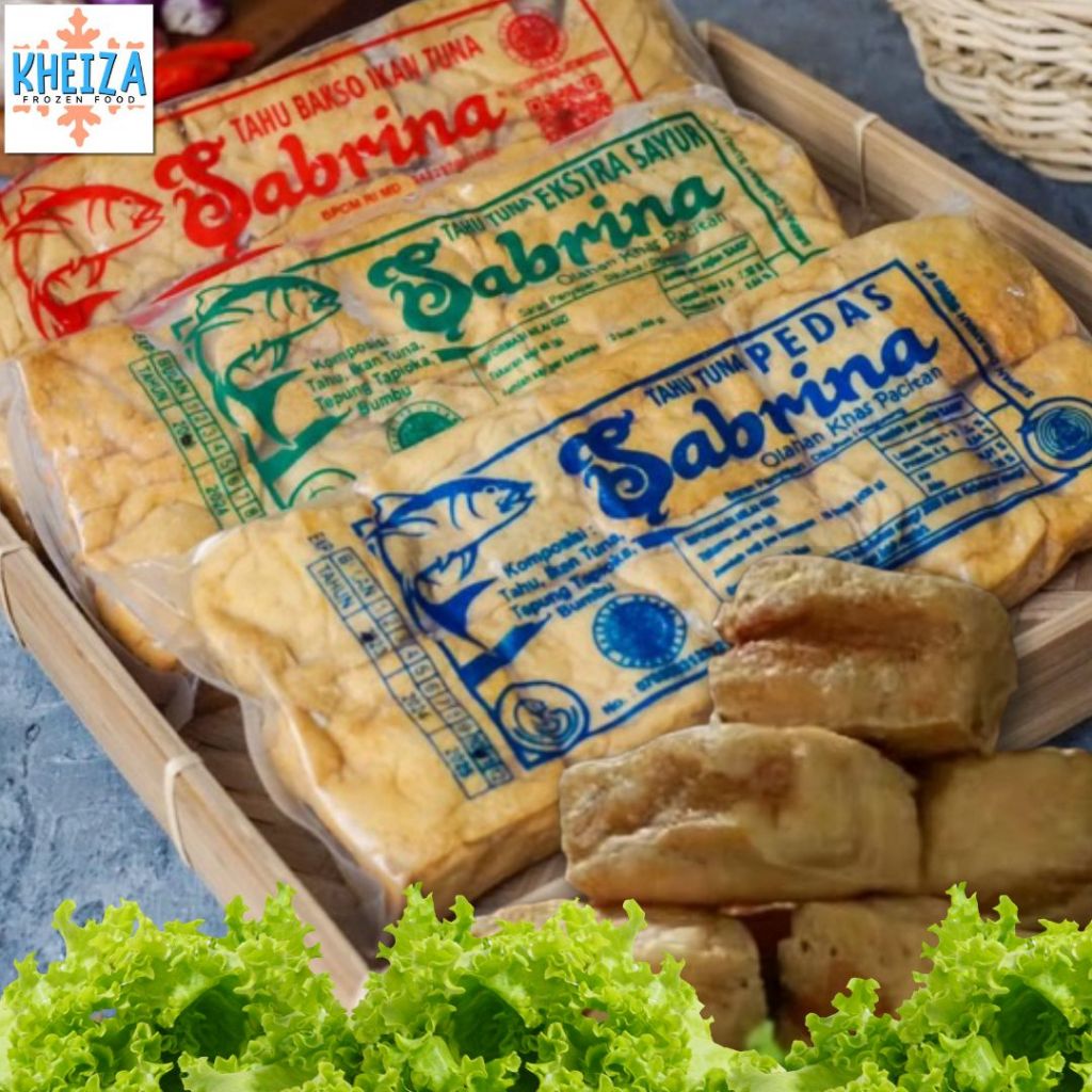 

SABRINA Tahu Bakso Tuna Original Pedas Sayur isi 10pcs Sabrina Oleh Oleh Khas Pacitan - Kheiza
