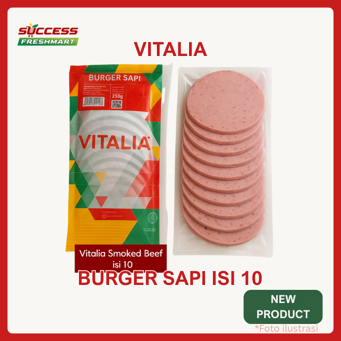 

Vitalia Smoke Beef 250 Gram