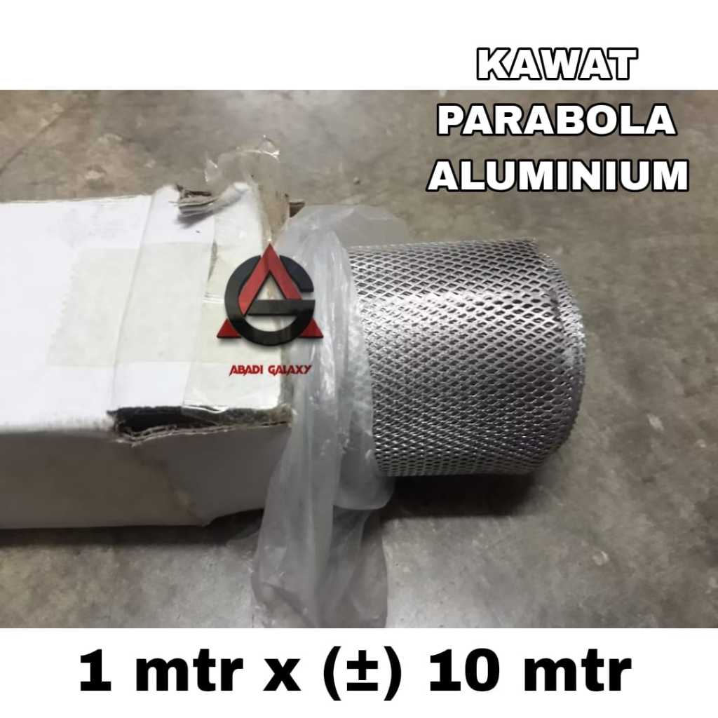 Kawat Parabola Aluminium / Kawat Nyamuk Almini / Kawat Anti Nyamuk Aluminium