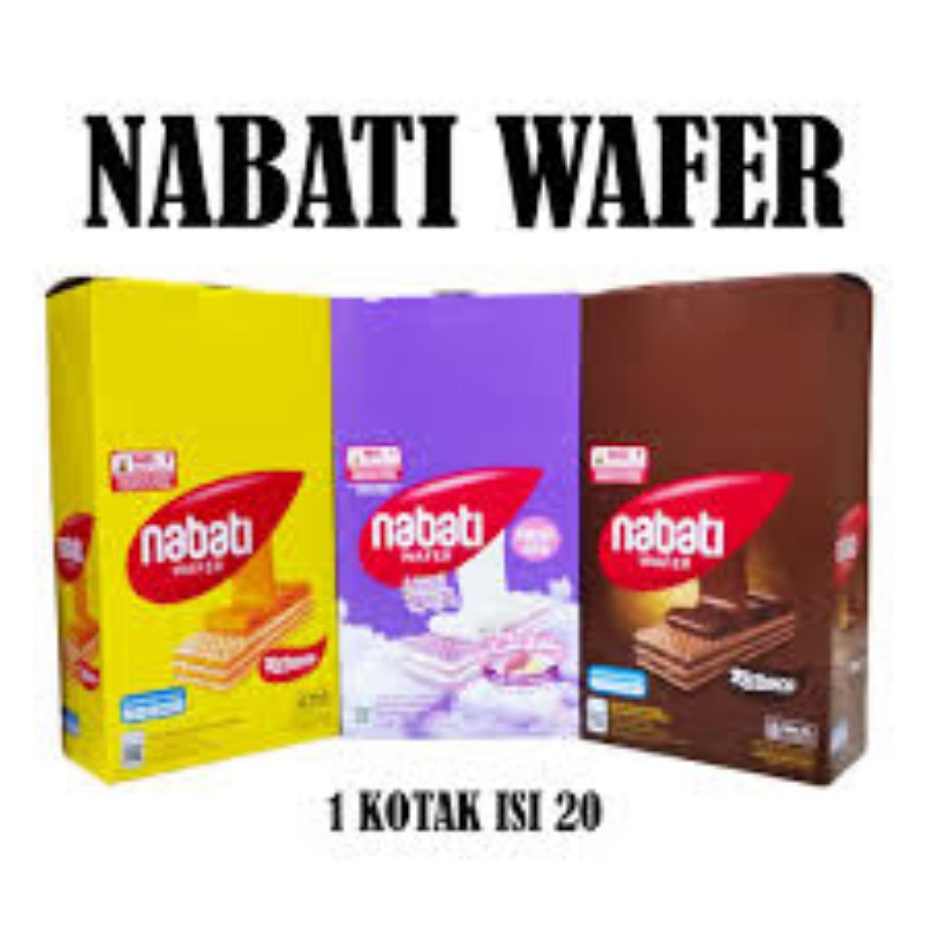 

NABATI WAFER BOX (ISI 20 PCS)