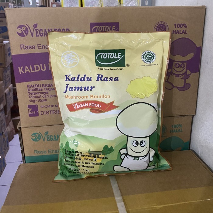 

TOTOLE KALDU JAMUR 1KG (1KARTOON) EXP 2027