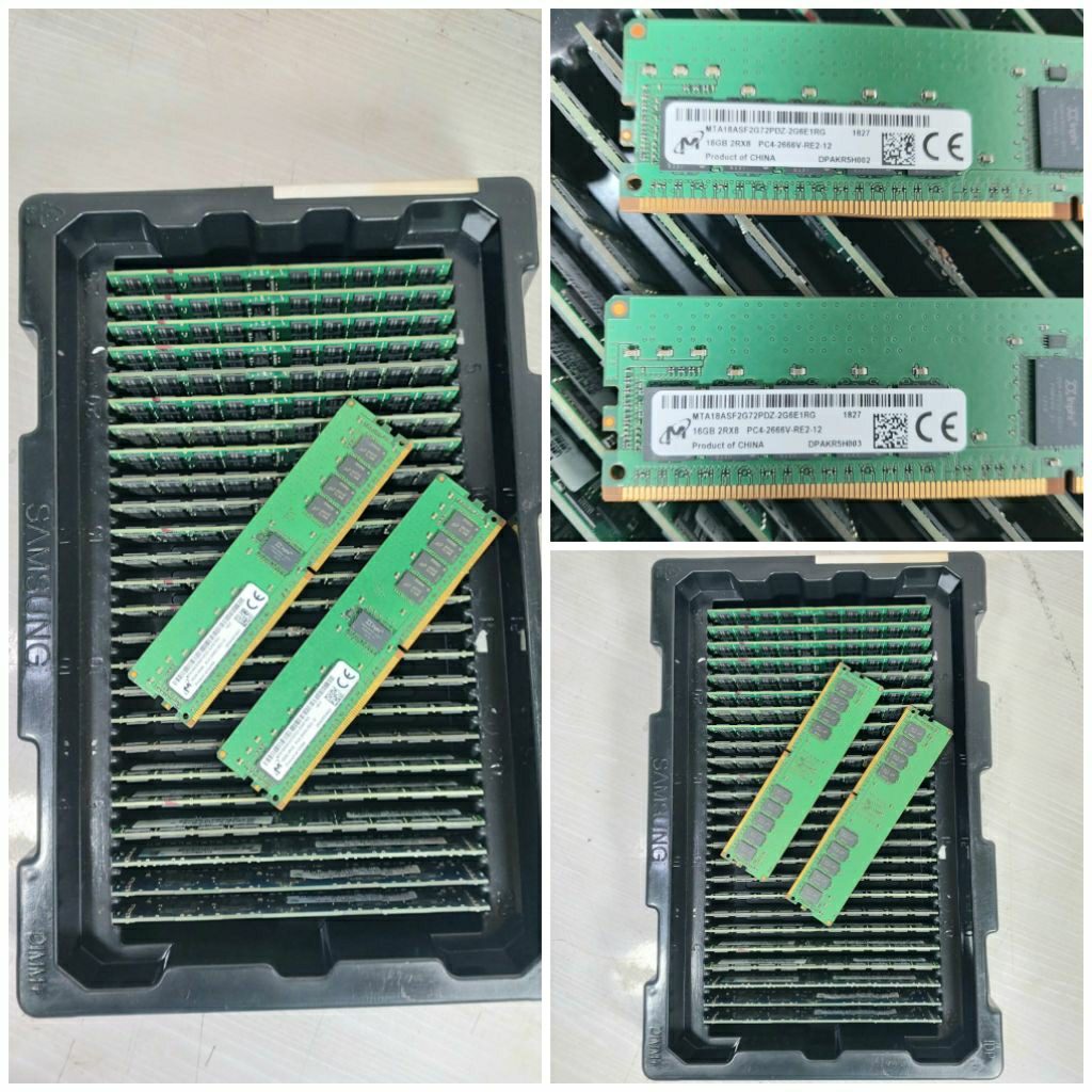 Ram Server Micron Original 16GB DDR4 2Rx4 PC4-2666V