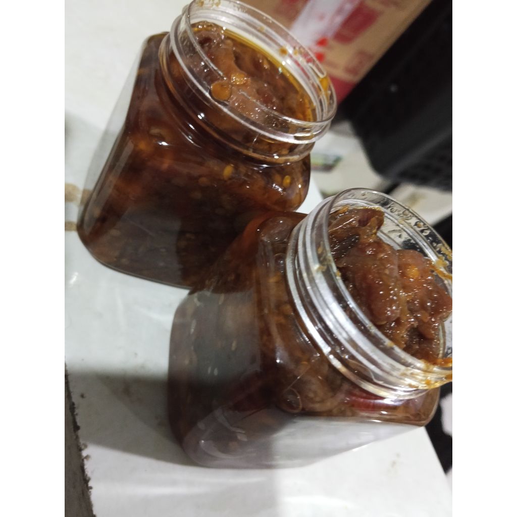 

Sambal Cumi (Gurih,manis dan pedas)
