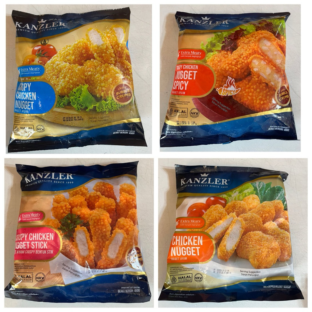 

ANEKA Nugget Kanzler ukuran 450gram