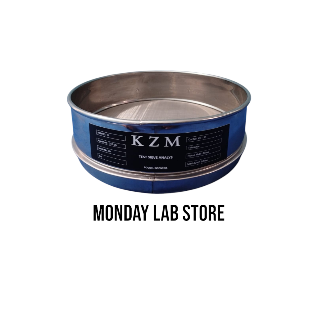 Ayakan Mesh Test Sieve Ayakan Mesh 70 (212 um) Diameter 20 cm