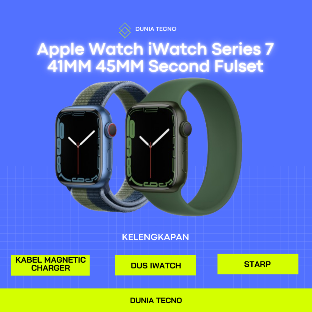 Apple Watch iWatch Series 7 41MM 45MM Second Fulset