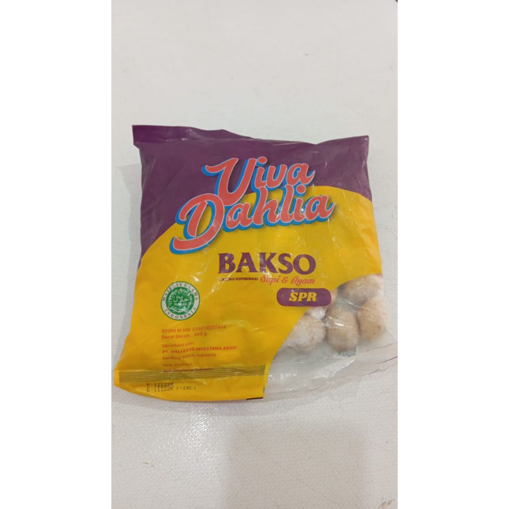 

Bakso Viva Dahlia 500g