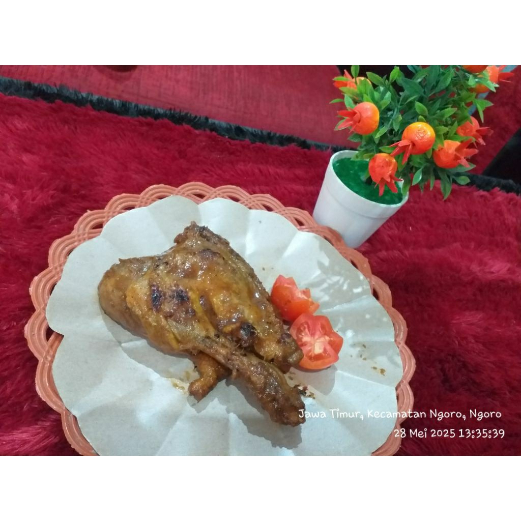 

ayam kampung panggang potongan