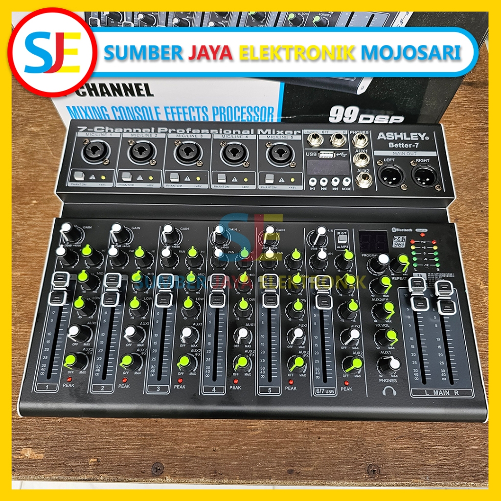Mixer Ashley Better 7 - Mixer Audio Ashley Better 7