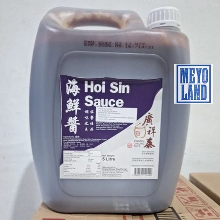 

KCT Saus Hoi Sin Sauce 5 liter Saos Kedelai Chinese Hoisin Bumbu Kwong Cheong Thye