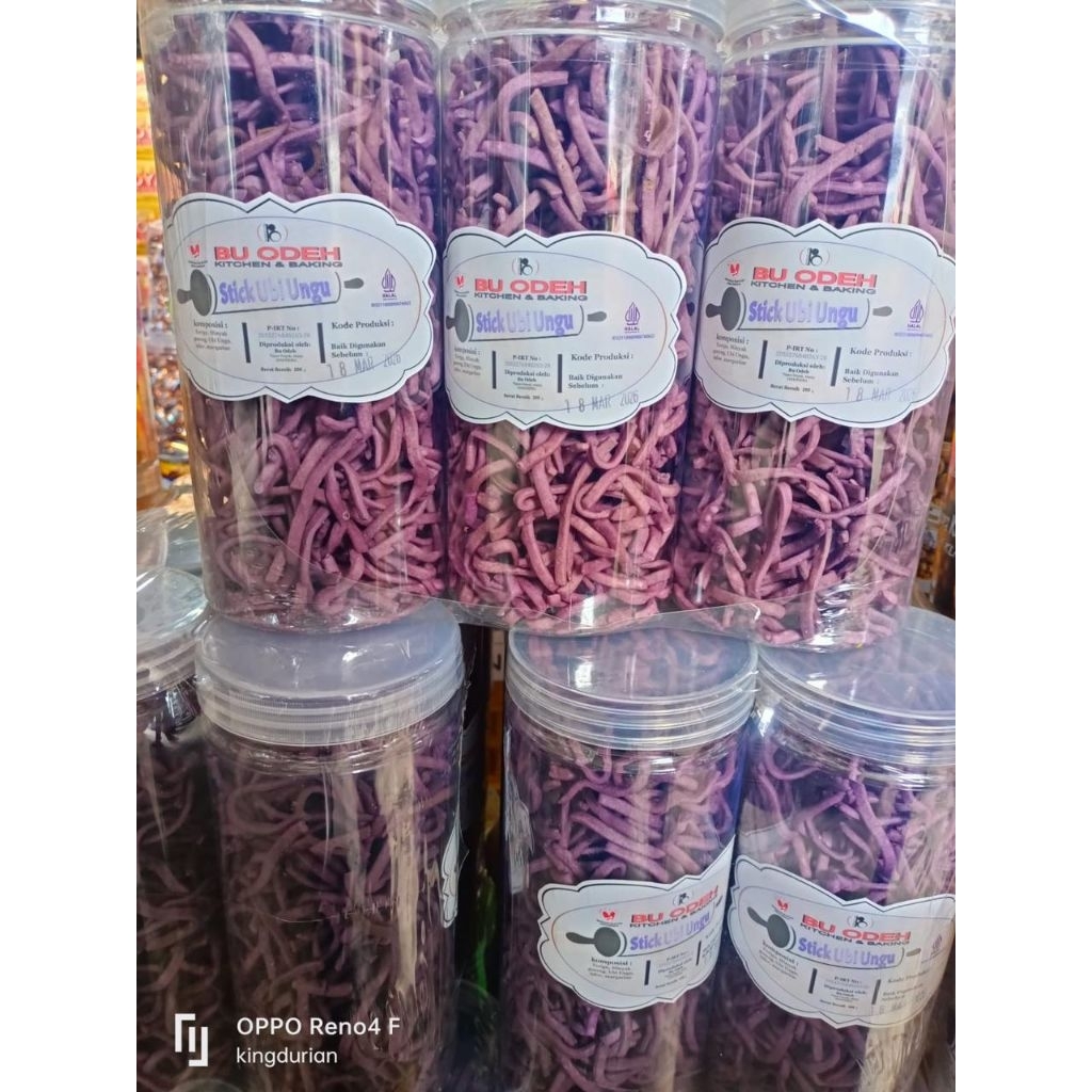 

Bu Odeh Stick Ubi Ungu 200 gram