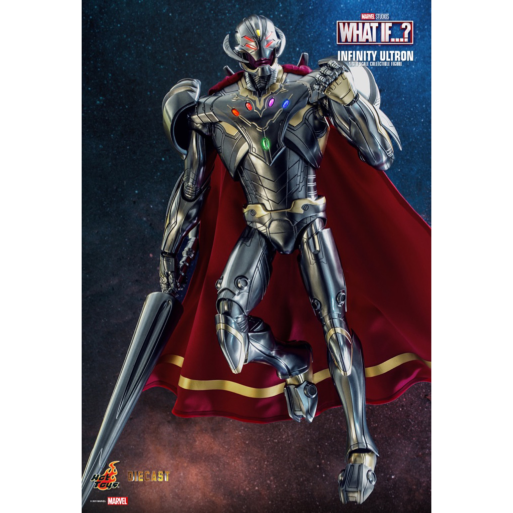Hot Toys 1:6 | Infinity Ultron Diecast Marvel What If | Movie Masterpiece Action Figure