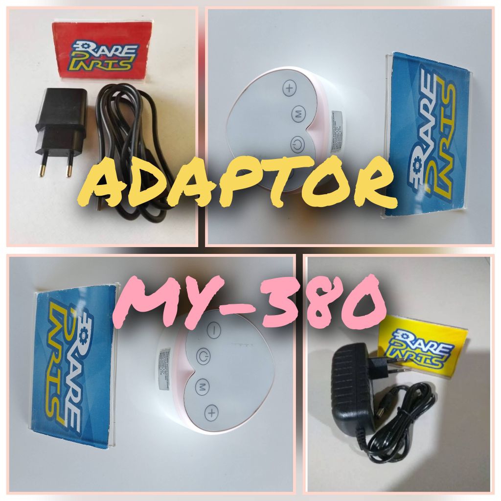 Charger Pompa ASI MY-380 MY380 MY 380 Breast Pump Adaptor Cascasan Power Supply Spare Part Sparepart