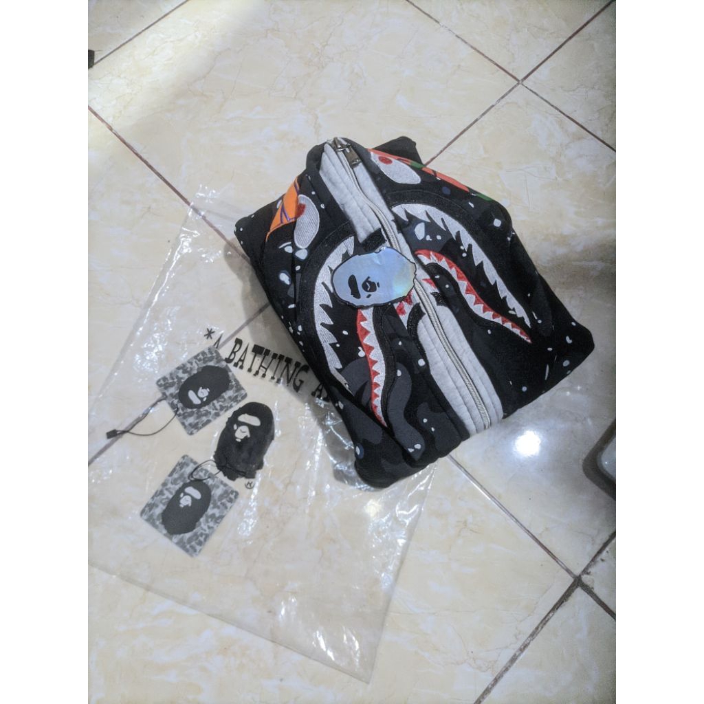 hodie bape double head