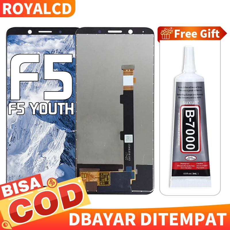 【ORIGINAL 100%】LCD OPPO F5/F5 PLUS/F5 YOUTH/A73 Original COMPLETE Fullset layar hp Touch screen