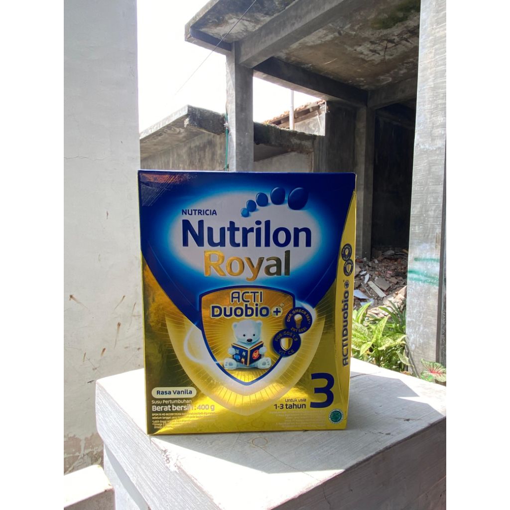 

NUTRILON ROYAL 3 400GR VANILLA 100% ORIGINAL