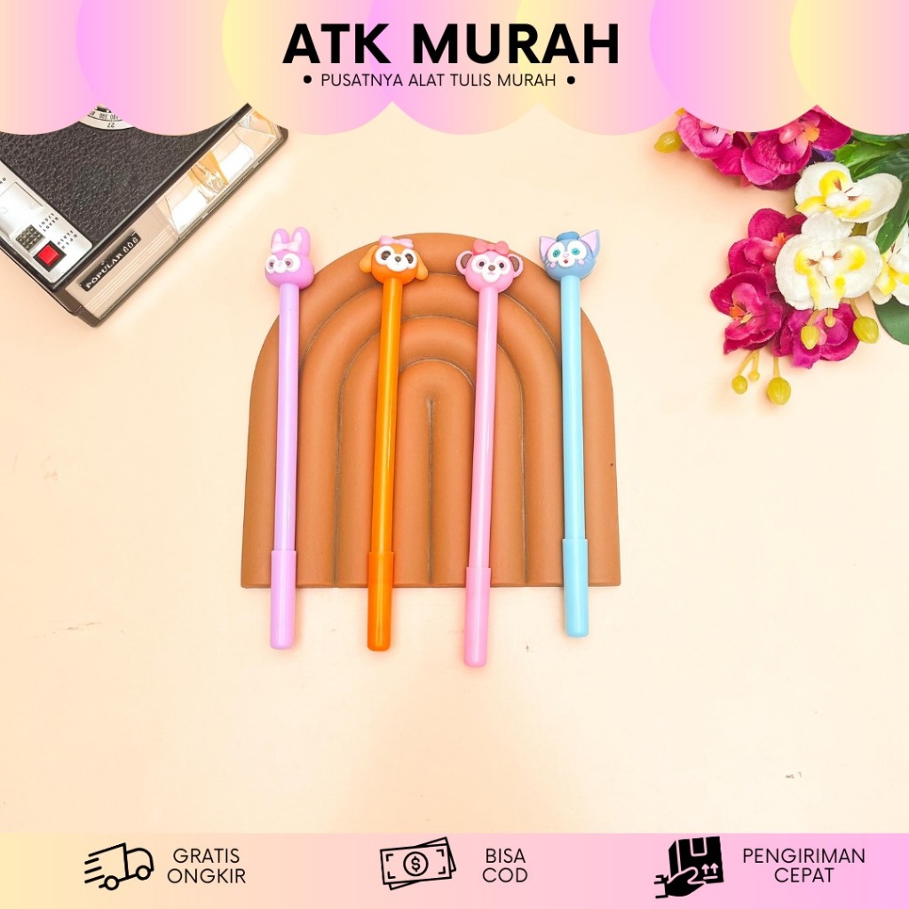 

PULPEN GEL KARAKTER DUFFY CAT PGK-1899 PEN LUCU IMUT KADO UNIK SOUVERNIR