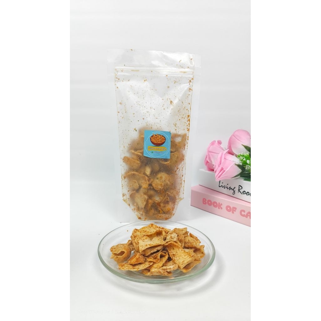 

Basreng pedas daun jeruk kriuk renyah uk 500gr