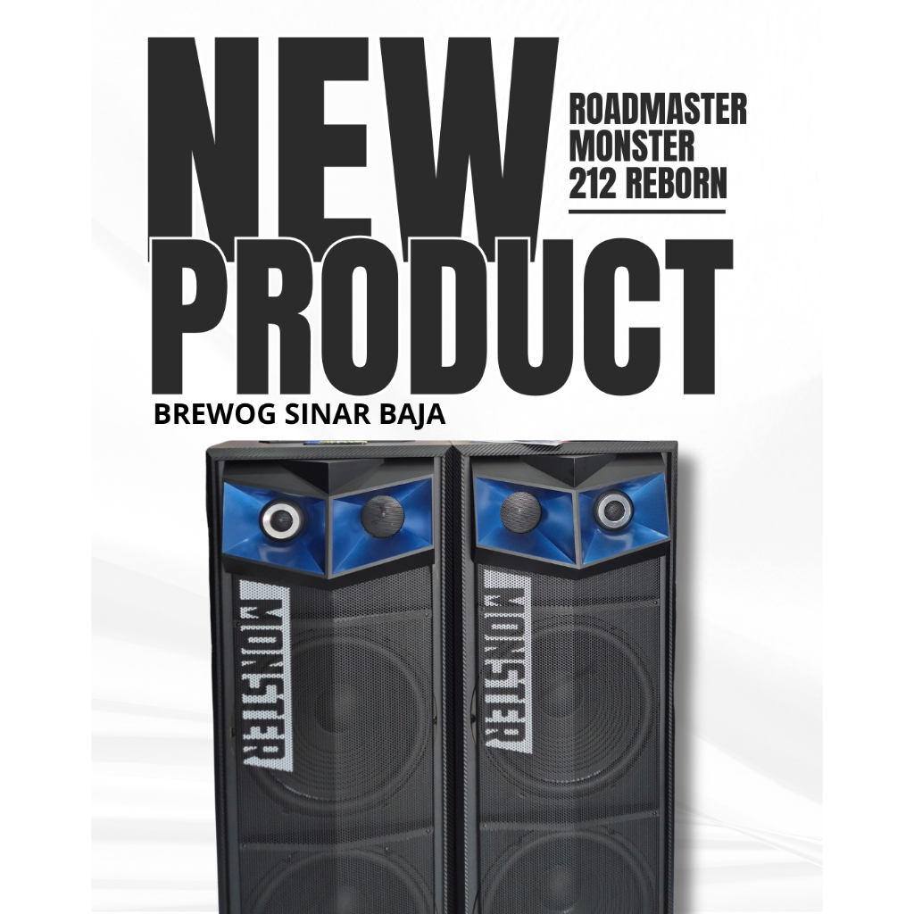 ORIGINAL PRODUK BREWOG SINAR BAJA NEW ROADMASTER MONSTER 212 REBORN