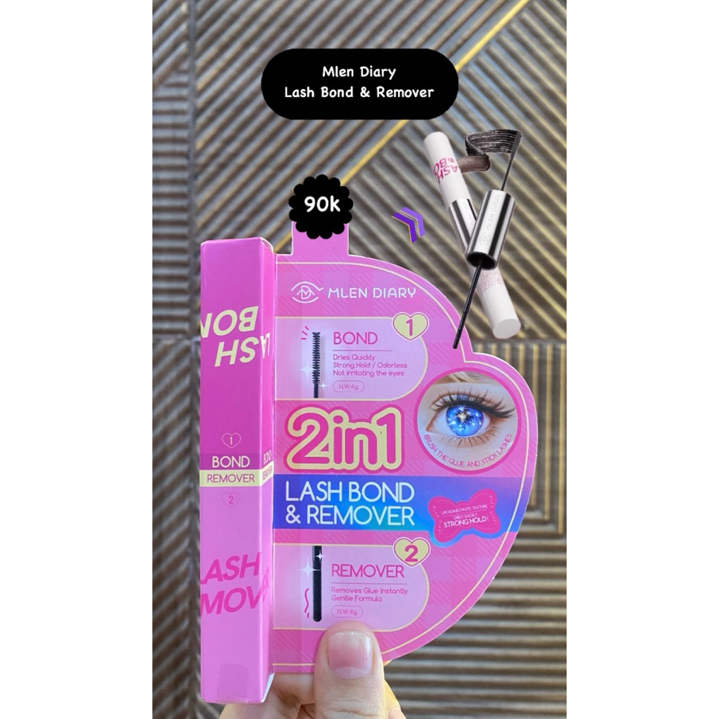 Mlen Diary Lash Bond & Remover